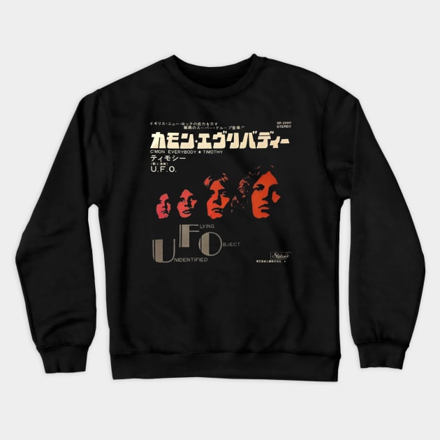 UFO Crewneck Sweatshirt by Auto focus NR